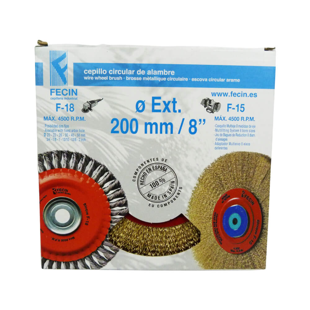 Grata circular lisa f-15 multieje Fecin