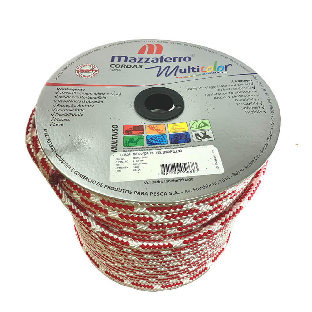 Manila polipropileno multicolor trenzada Araty