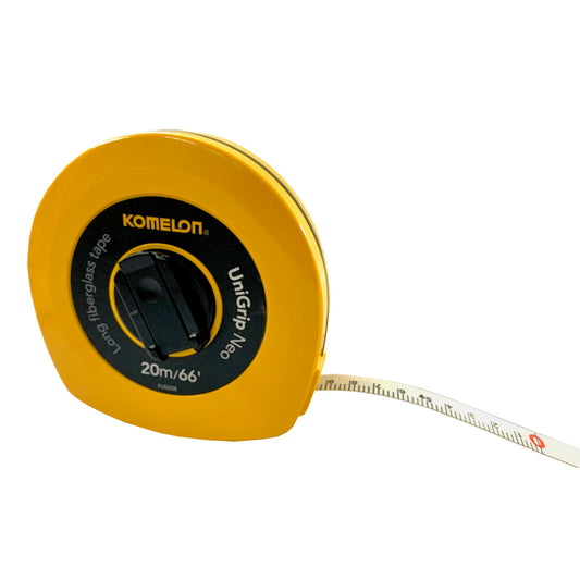 Decametro color amarillo fibra de vidrio KMC 330 Komelon
