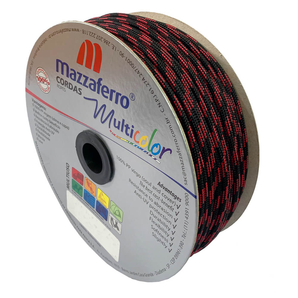 Manila polipropileno multicolor trenzada Araty