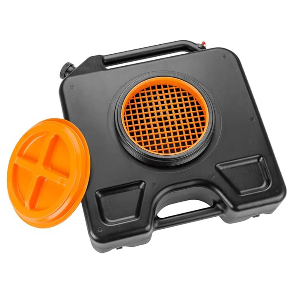 Contenedor para recolectar aceite portatil trabajo pesado 14 litros ODP/15 Groz