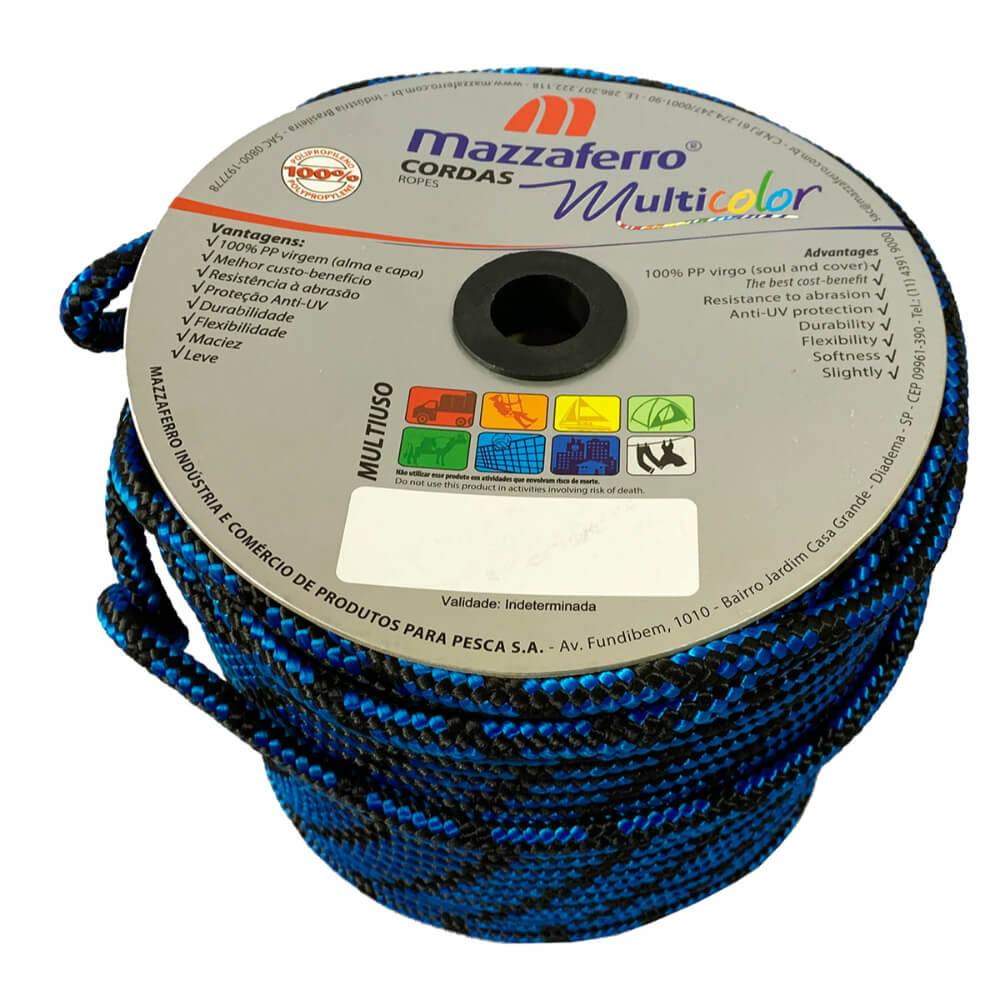 Manila polipropileno multicolor trenzada Araty