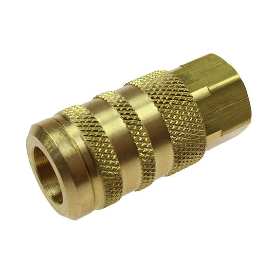 Acople rapido para manguera 1/4 pulgada en bronce 15X4F-DL Coilhose