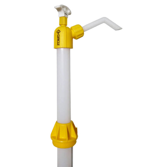 Bomba manual para glicerina, acidos suaves 55 galones, en polipropileno CMP/10 Groz