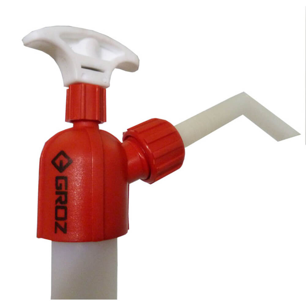 Bomba manual para thinner, acetona, agua - cuerpo en nylon CMP/12 Groz