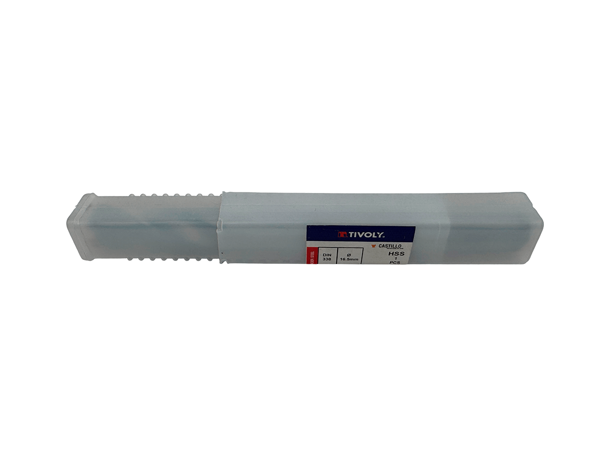 Brocas Hss acabado brillante DIN338 Tivoly