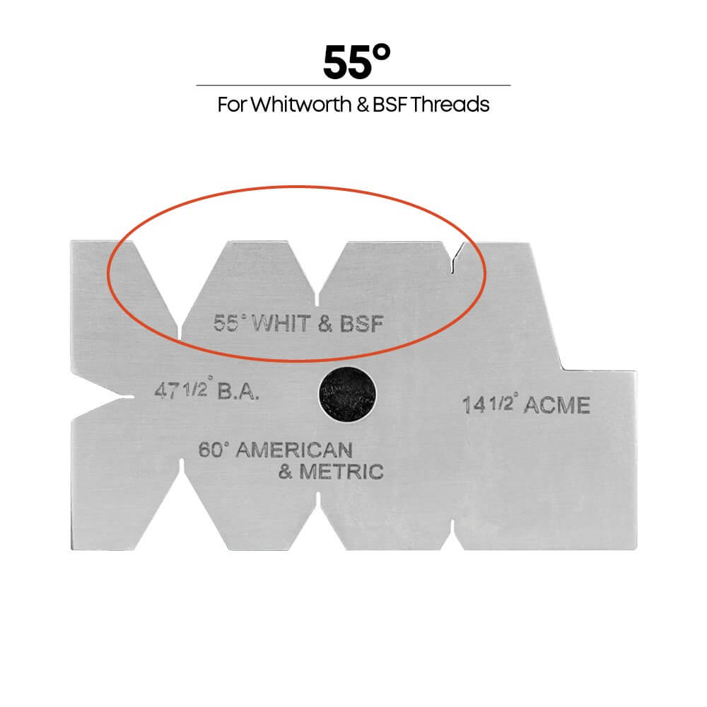 Calibrador de centros acero inoxidable (4 sistemas de medición) SCG/4714 Groz