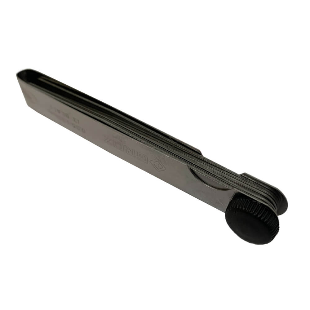 Calibrador de galgas acero inoxidable 13 hojas FLG/13/100 Groz