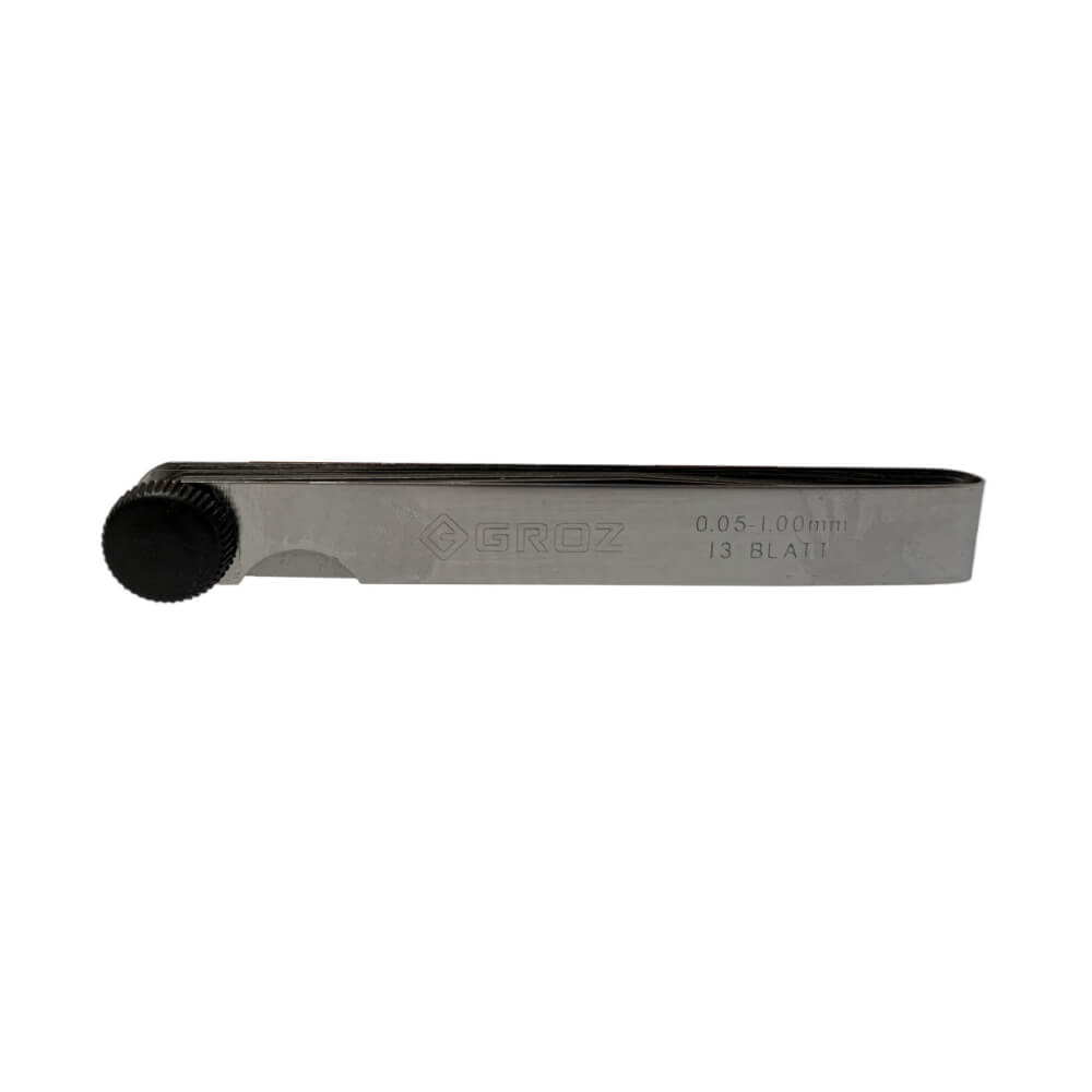 Calibrador de galgas acero inoxidable 13 hojas FLG/13/100 Groz