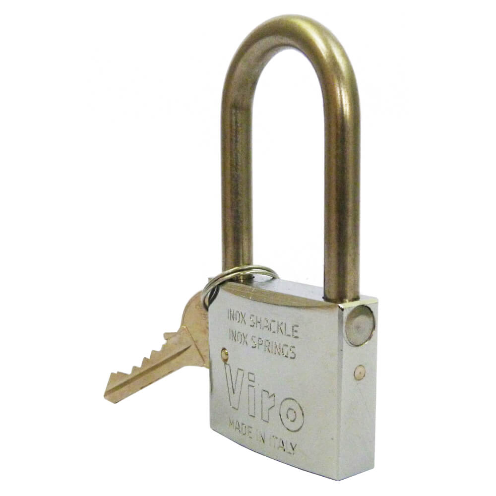 Candado mare marino 50mm arco largo 55mm x 30mm Ref. 377 Viro