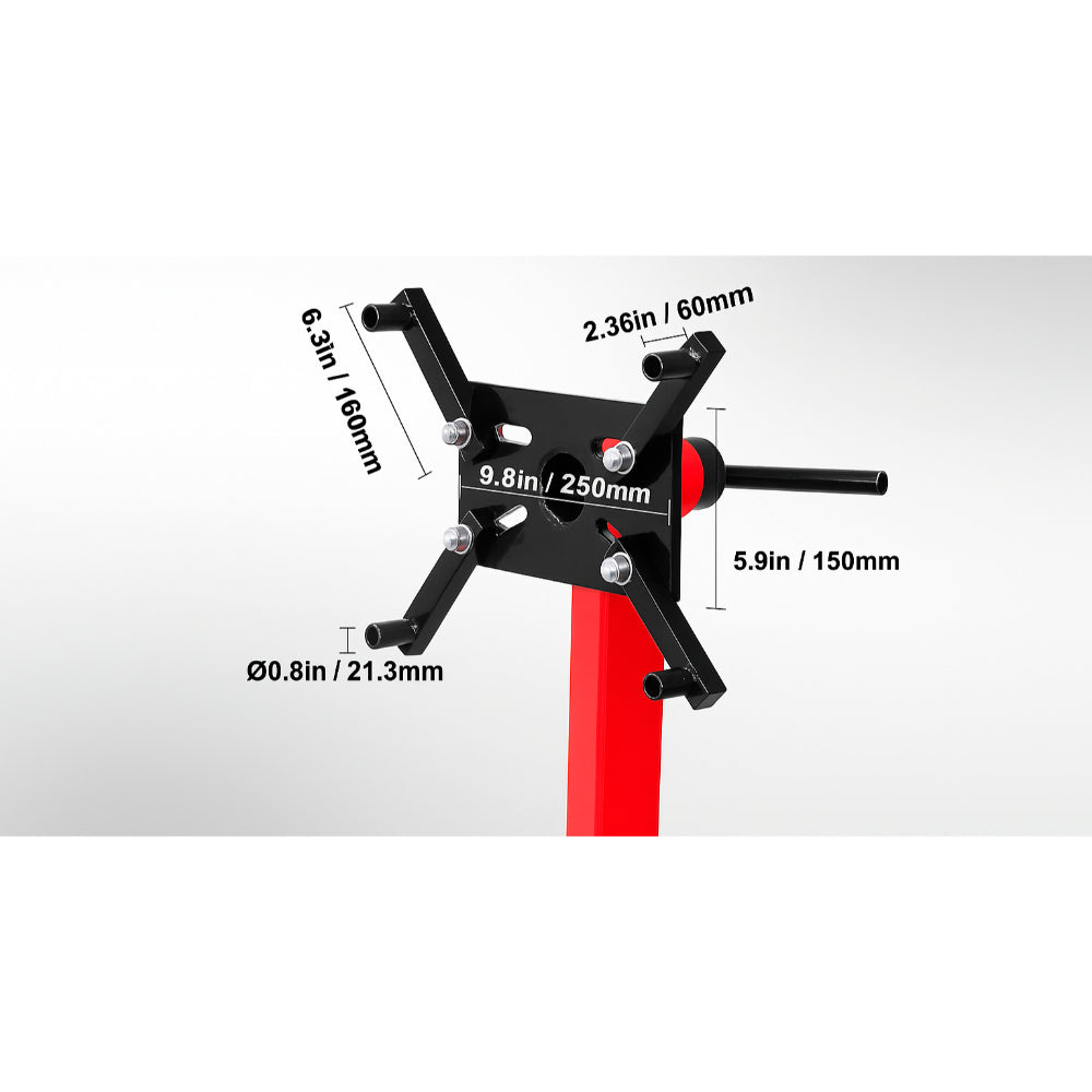 Soporte para motor plegable 1500 libras T26801 Torin Big Red