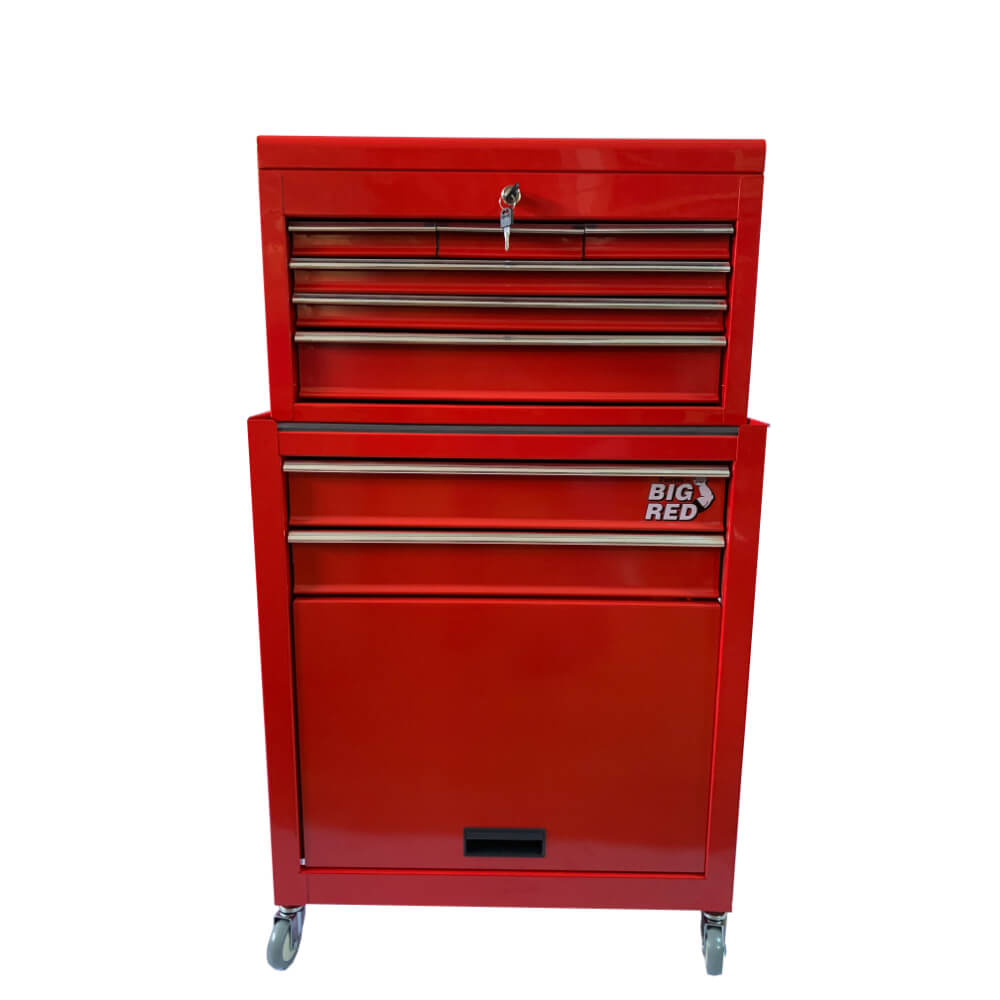 Combo caja de herramientas tipo carro 2 piezas NTBT1306X-NTBR1 Torin Big Red
