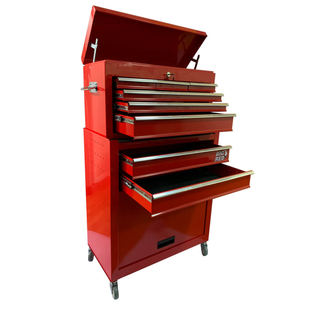 Combo caja de herramientas tipo carro 2 piezas NTBT1306X-NTBR1 Torin Big Red