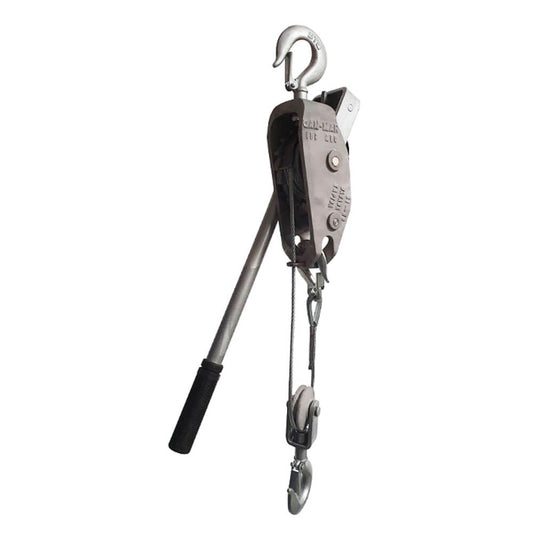 Diferencial de palanca con guaya 1/4, capacidad de 625 a 1250 kilogramos 410 Ganmar