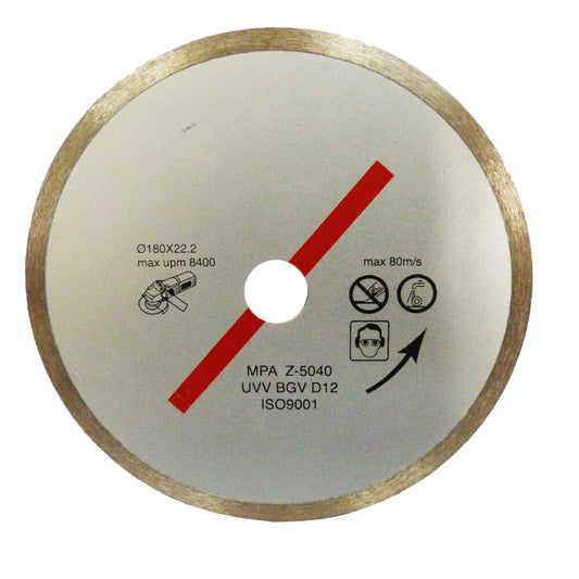 Disco diamantado banda continua corte humedo MG Demax