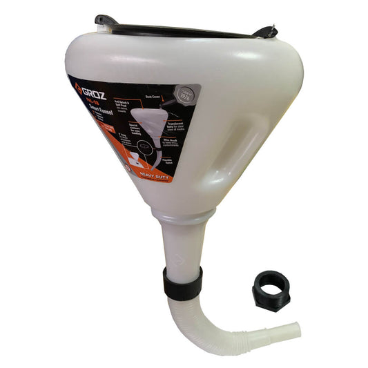 Embudo plastico 9.1/2" capacidad 3 litros con tapa FNL/9B Groz