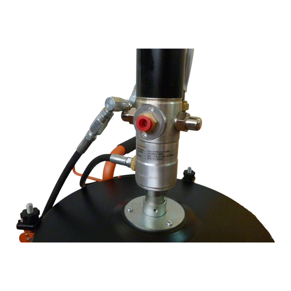 Engrasadora neumatica 60 libras con ruedas BGRP/30 Groz