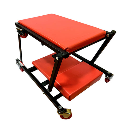 Camilla y silla para mecánico 2 en 1 Torin Big Red