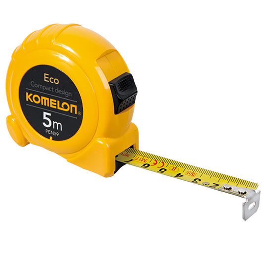 Flexometro color amarillo Eco KMC 38N Komelon