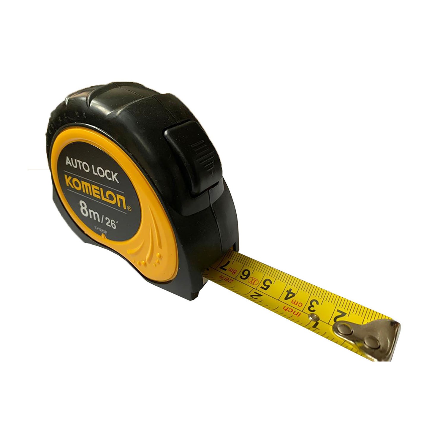 Flexometro encauchetado negro KPN 36E Komelon