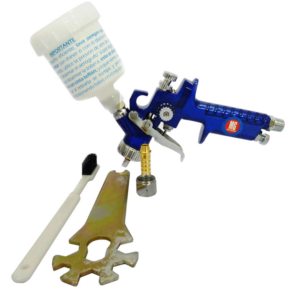Aerógrafo profesional vaso superior plástico H-2000G2 MG Wufu
