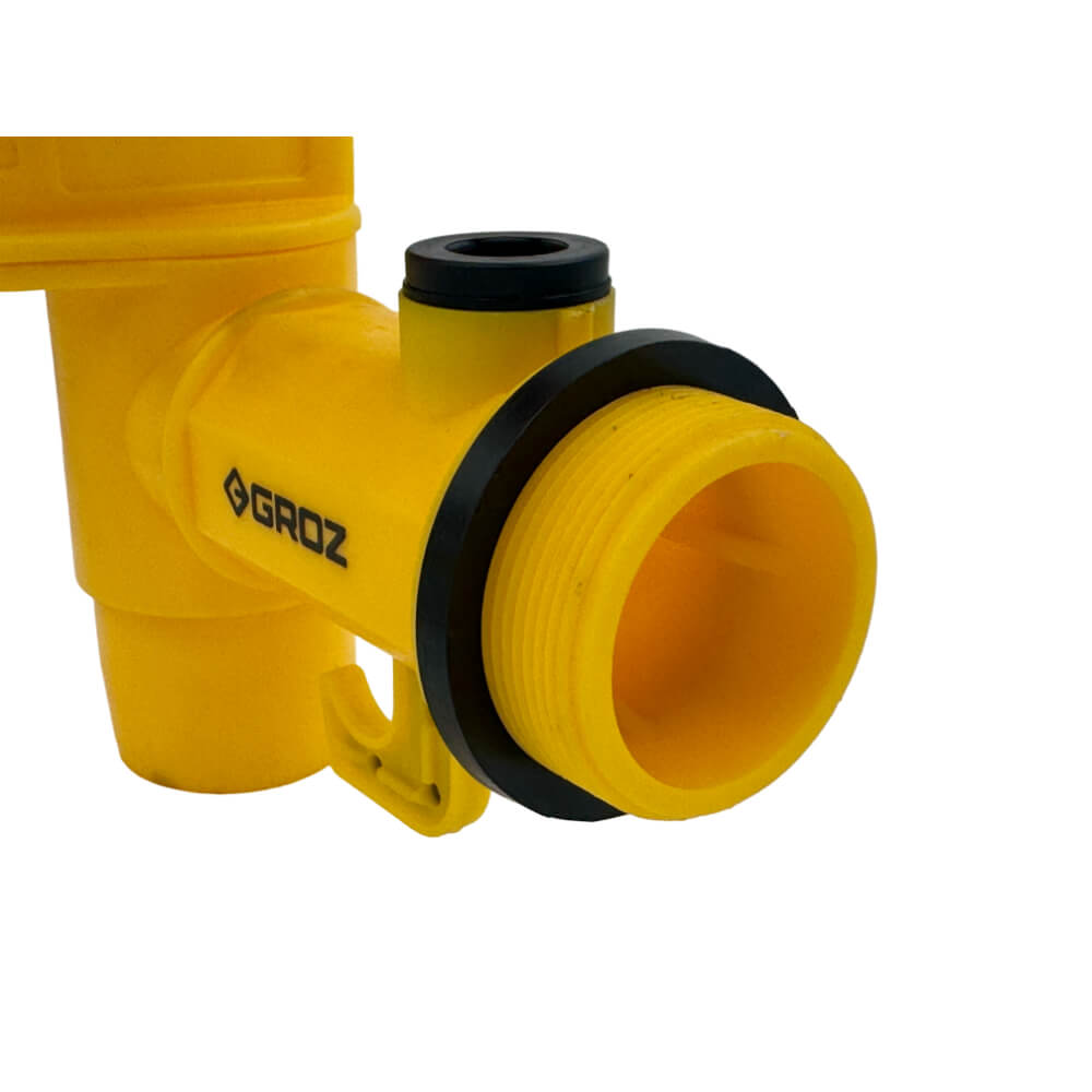 Grifo para tambor o caneca con gancho colgador y seguro Groz