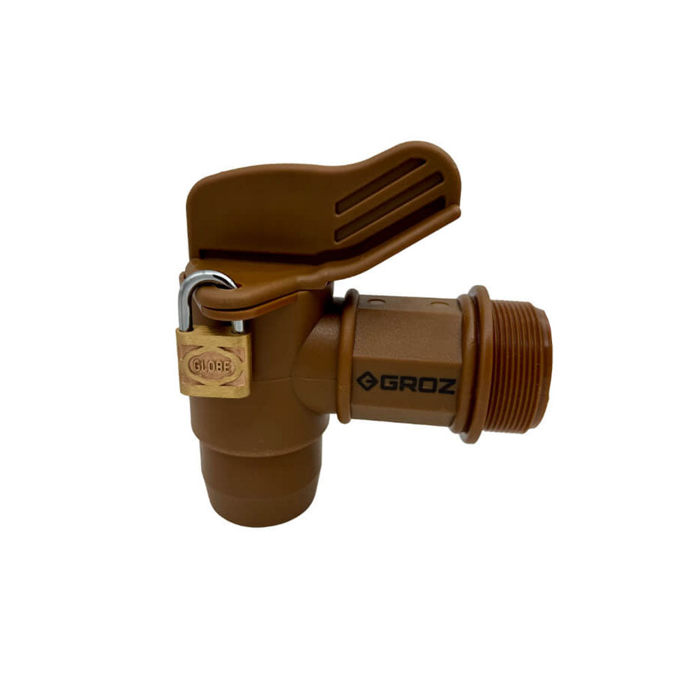 Grifo para tambor o caneca con seguro Groz