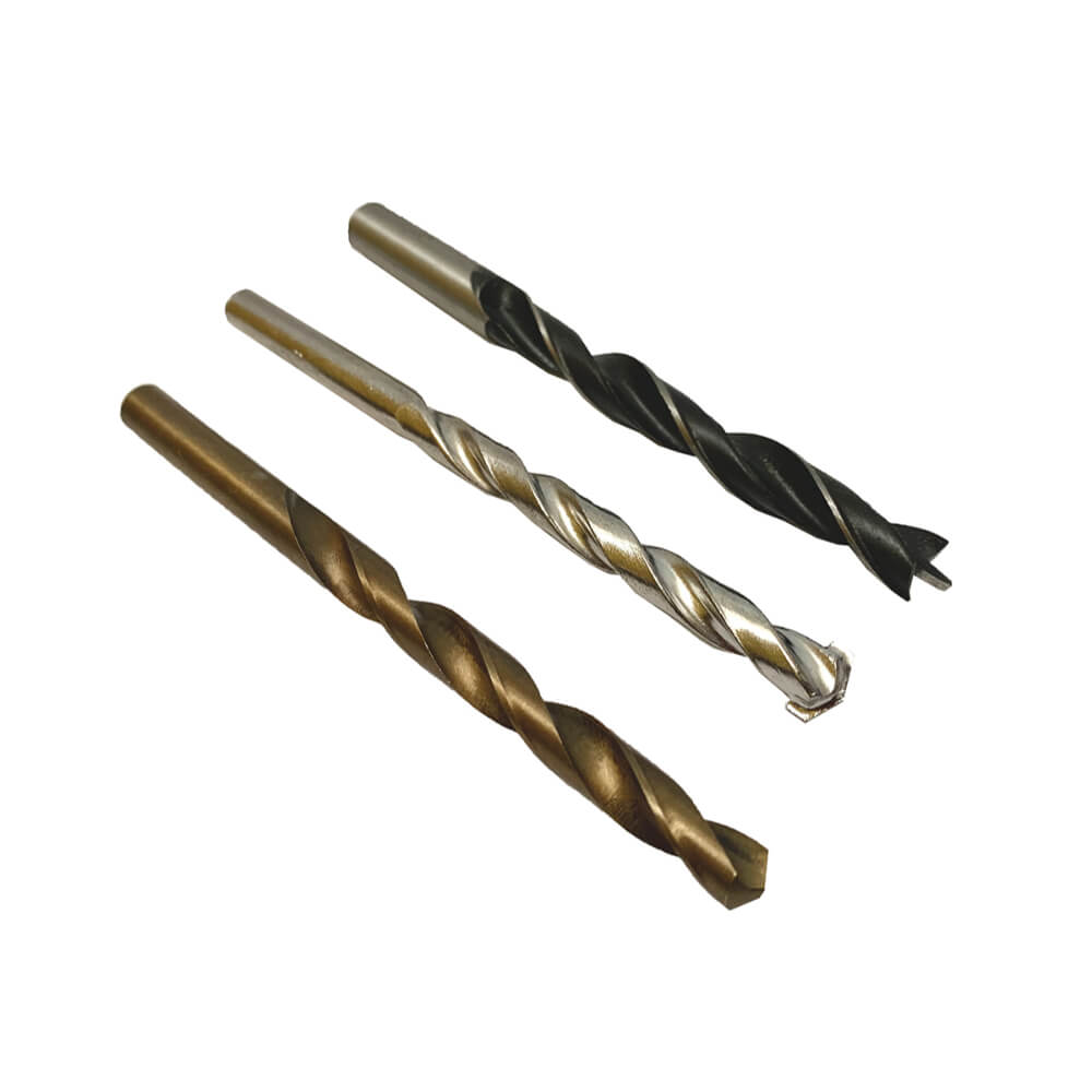 Juego de brocas combinadas 18 piezas, 6 muro – 6 Hss – 6 Acero carbon 71743 MG Demax