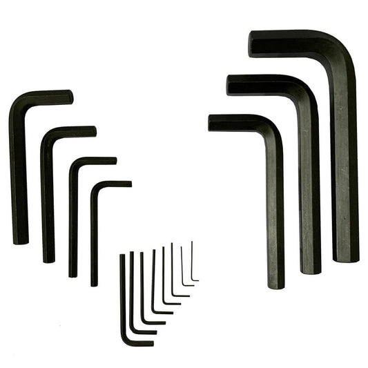 Juego de llaves allen cortas 15 piezas 1.5 a 17.00 mm 12394 Bondhus