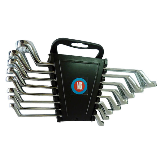 Juego de llaves estrella brillantes (8 piezas) 6 x 7 - 20 x 22mm bjt192e MG Black Jack