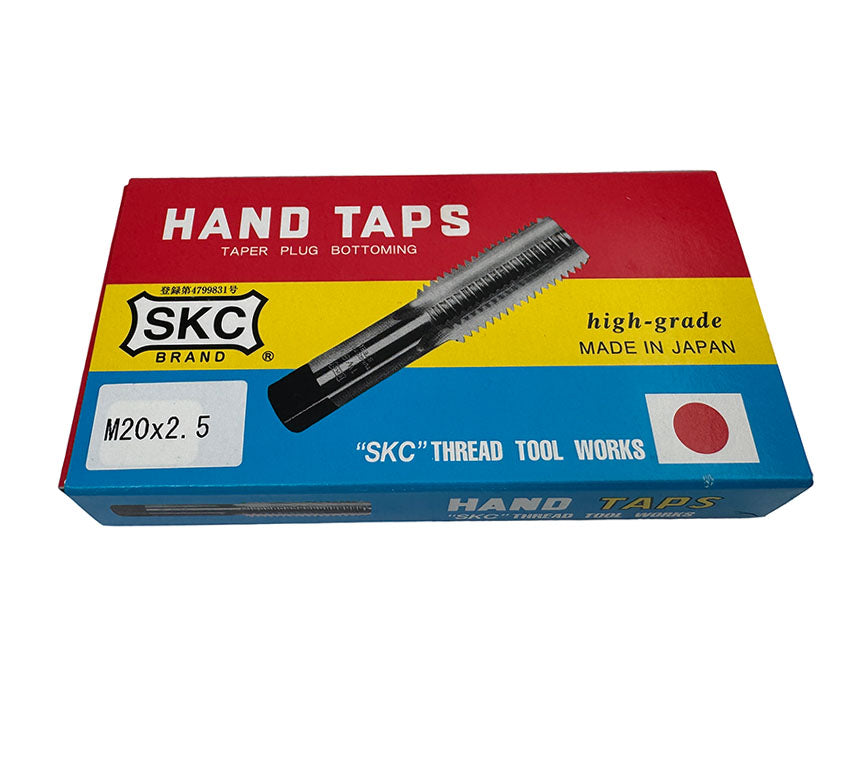 Juego de machuelos 3 piezas milimetrico  acero carbon  801 SKC