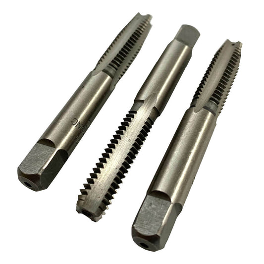 Juego de machuelos 3 piezas acero carbon NC MG Demax