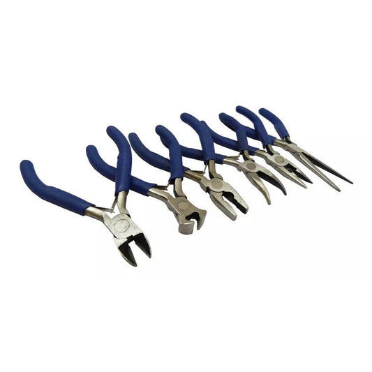 Juego de minipinzas para electronica 6 piezas 11278 MG Demax