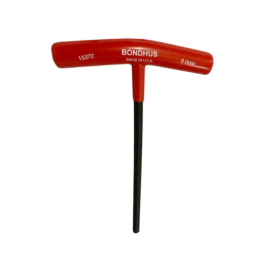 Llave allen en T 9 Pulgadas mango plastico 8mm 15372 Bondhus
