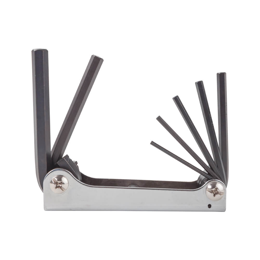 Juego de llaves bristol tipo navaja 7 Piezas 2.5mm - 10mm ALN/HX-HX/7/GRZ Groz