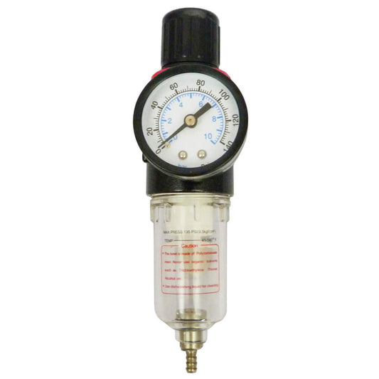 Regulador con filtro entrada 1/4 NPT MF-8 MG Wufu