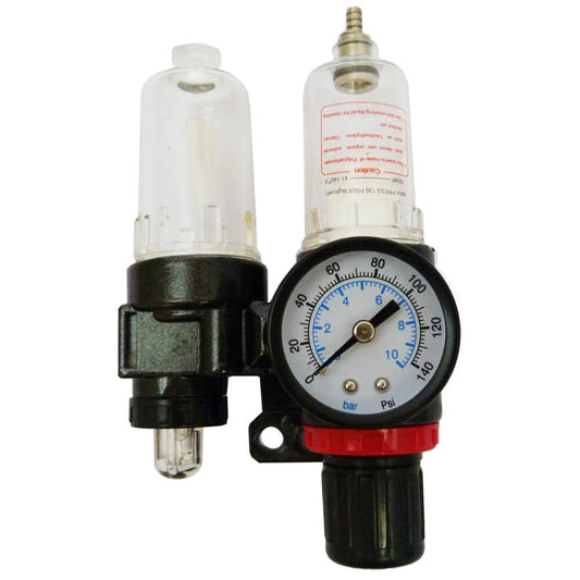 Miniregulador y lubricador 140 libras- 1/4" MF-9 MG Wufu