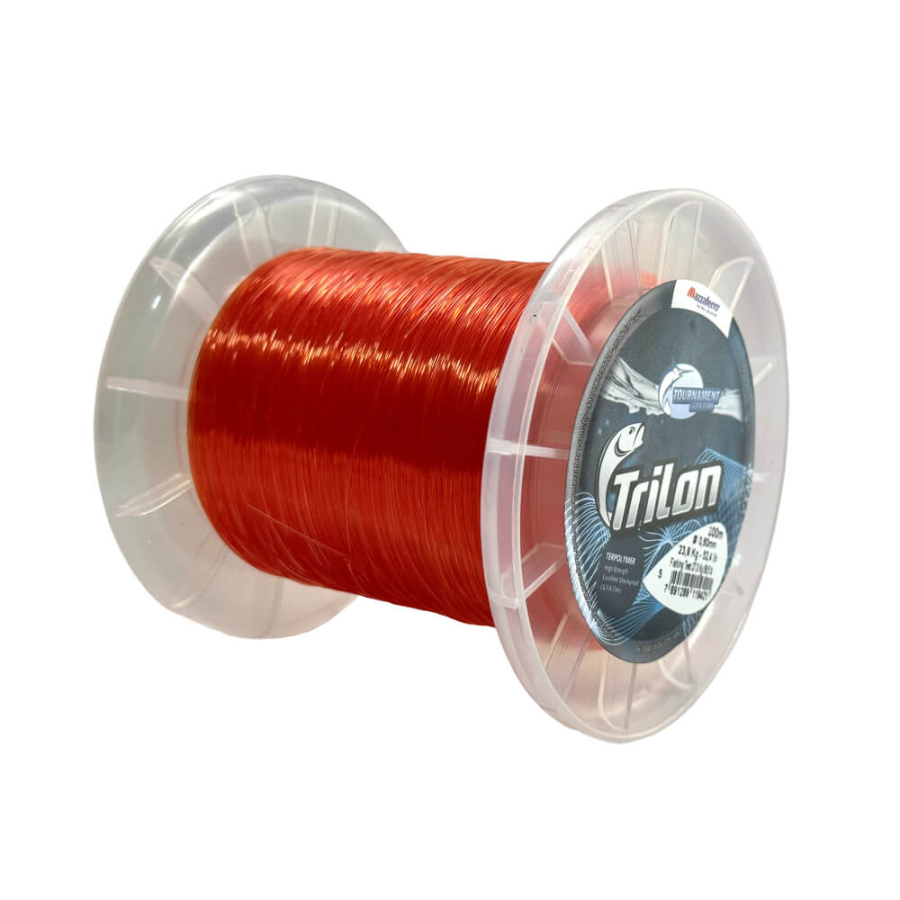Nailon Trilon tournament salmón carrete 300 metros Araty