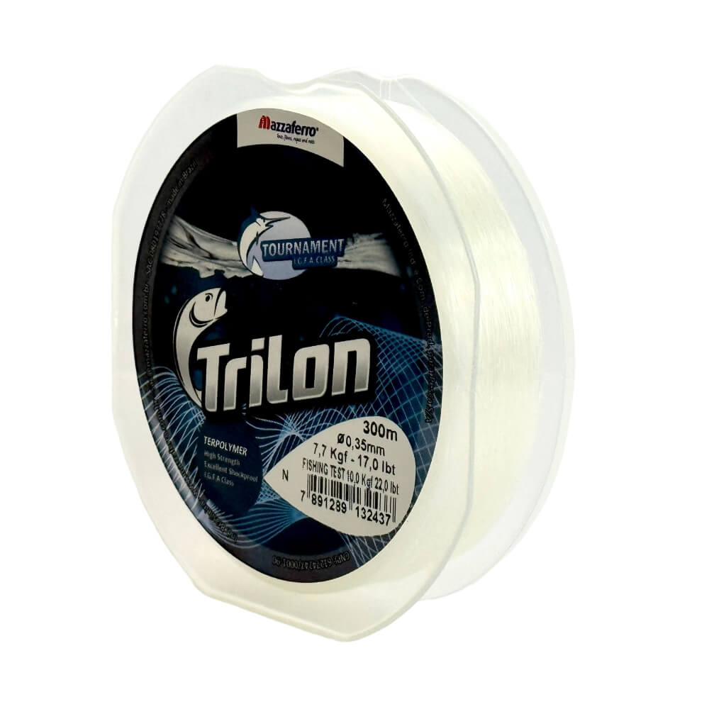 Nailon Trilon tournament blanco carrete 300 metros Araty