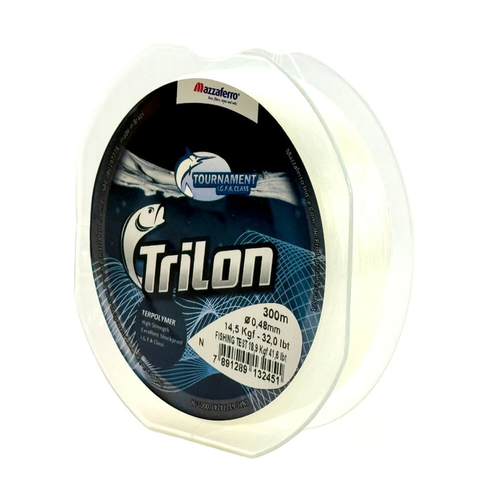 Nailon Trilon tournament blanco carrete 300 metros Araty