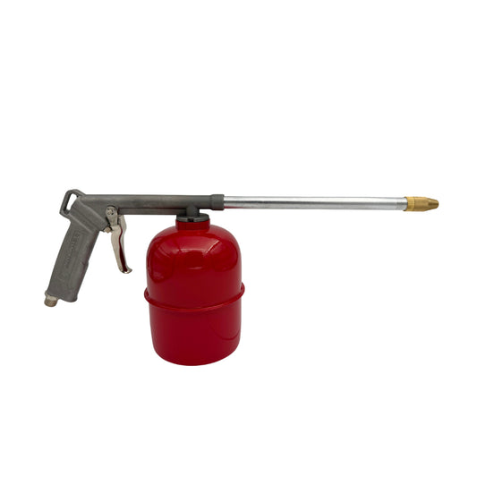 Pistola petrolizadora aluminio NE  vaso rojo  50085 Asturo