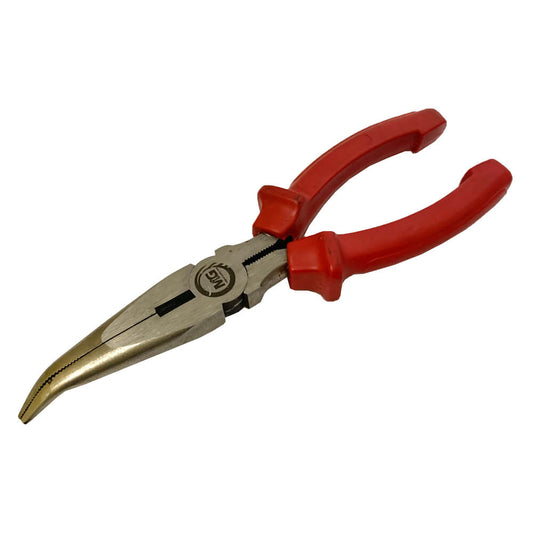 Pinza mango aislado 7" punta curva 7325 MG Demax