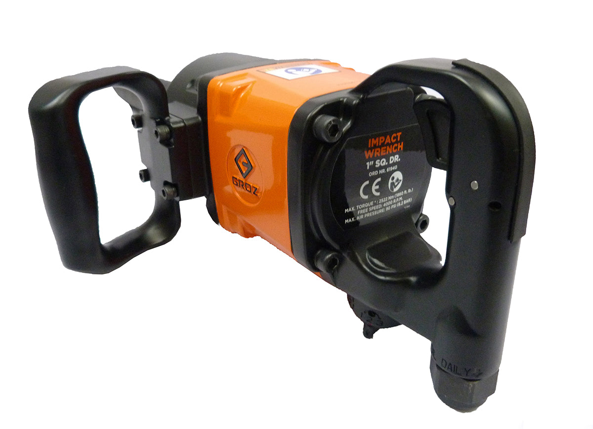 Pistola impacto pico largo 1 Pulgada 4000 Rpm torque 2522 IPW/0-1/STD Groz