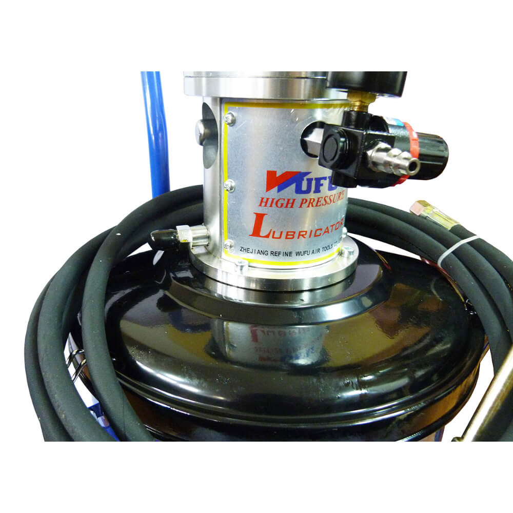 Engrasadora neumática 30 libras- 90 A 100 PSI RH-5301G MG Wufu