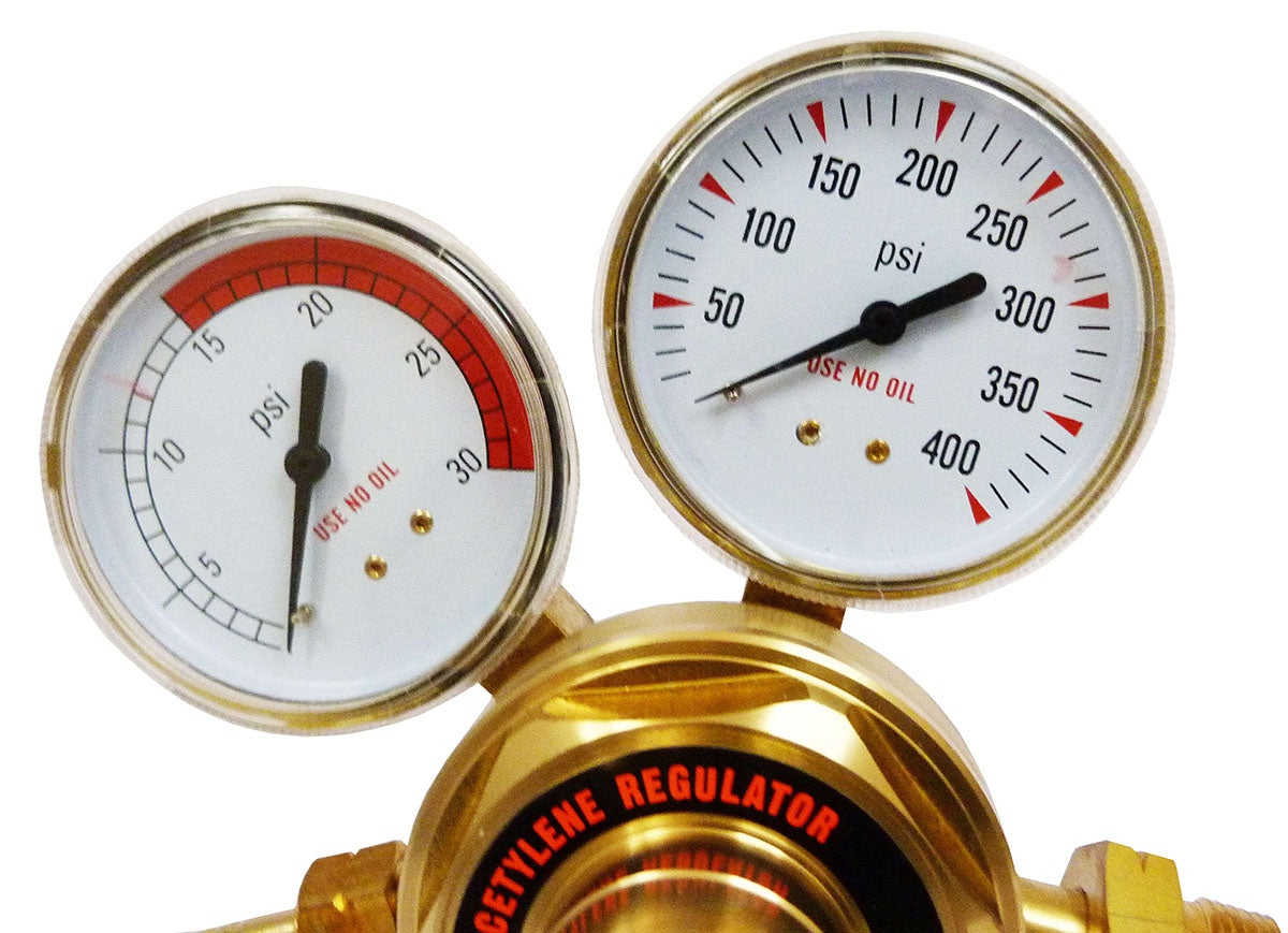 Regulador para acetileno presion entrada 400 psi- ar-19 MG Gasbar kimpin