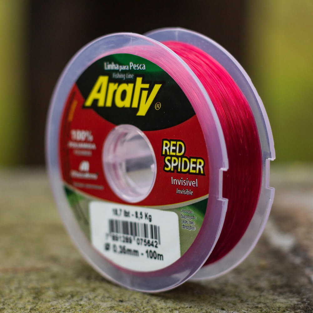 Nailon para pesca Red Spider Araty
