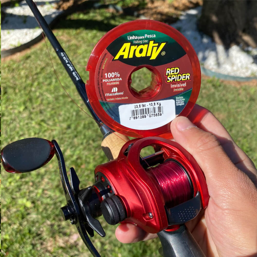 Nailon para pesca Red Spider 300 metros Araty