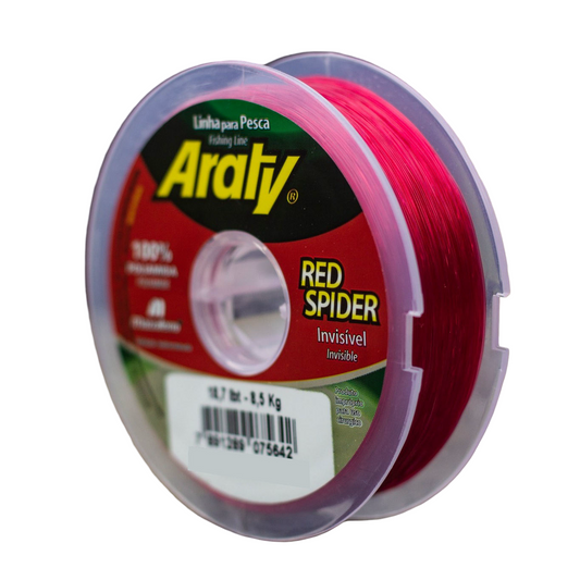 Nailon para pesca Red Spider 300 metros Araty
