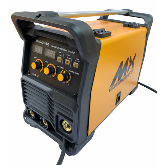 Soldador mig inversor 110/220 voltios, rollo 5 kilos MIG-200x