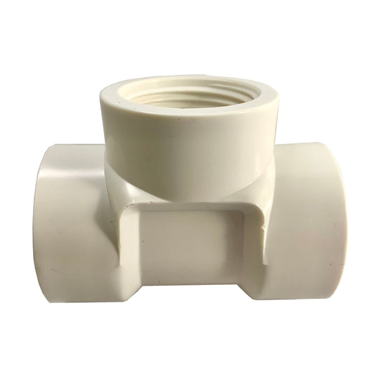 Tee roscada pesada MG Xier PVC